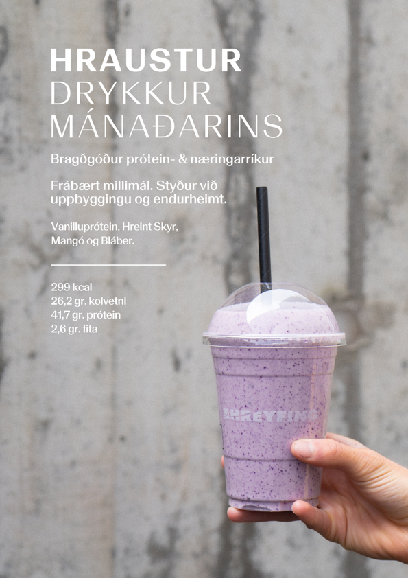 Hraustur - drykkur mánaðarins í september