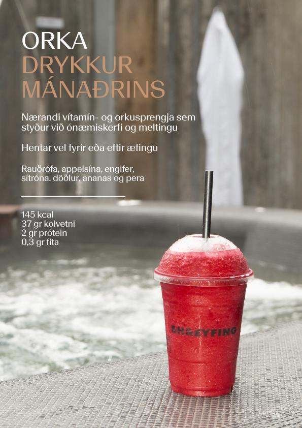 Orka - drykkur mánaðarins í október